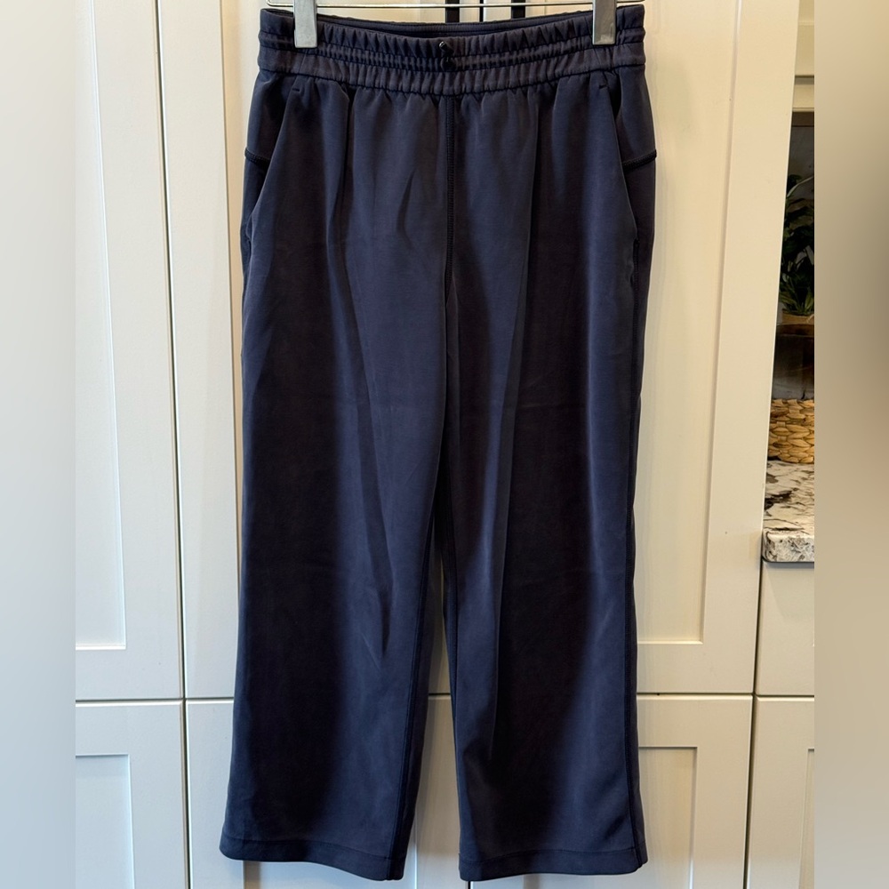 lululemon athletica Navy Wide-Leg Track Pants